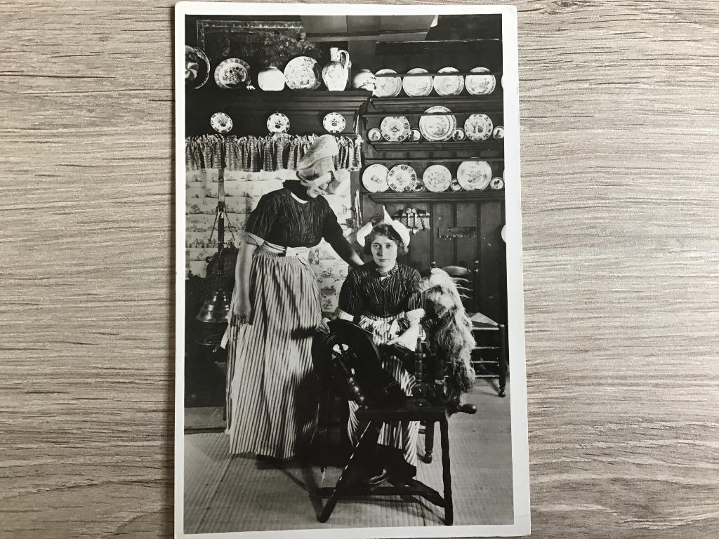 Volendam Interieur Hotel Spaander 1947, Verzenden, 1940 tot 1960, Gelopen, Noord-Holland