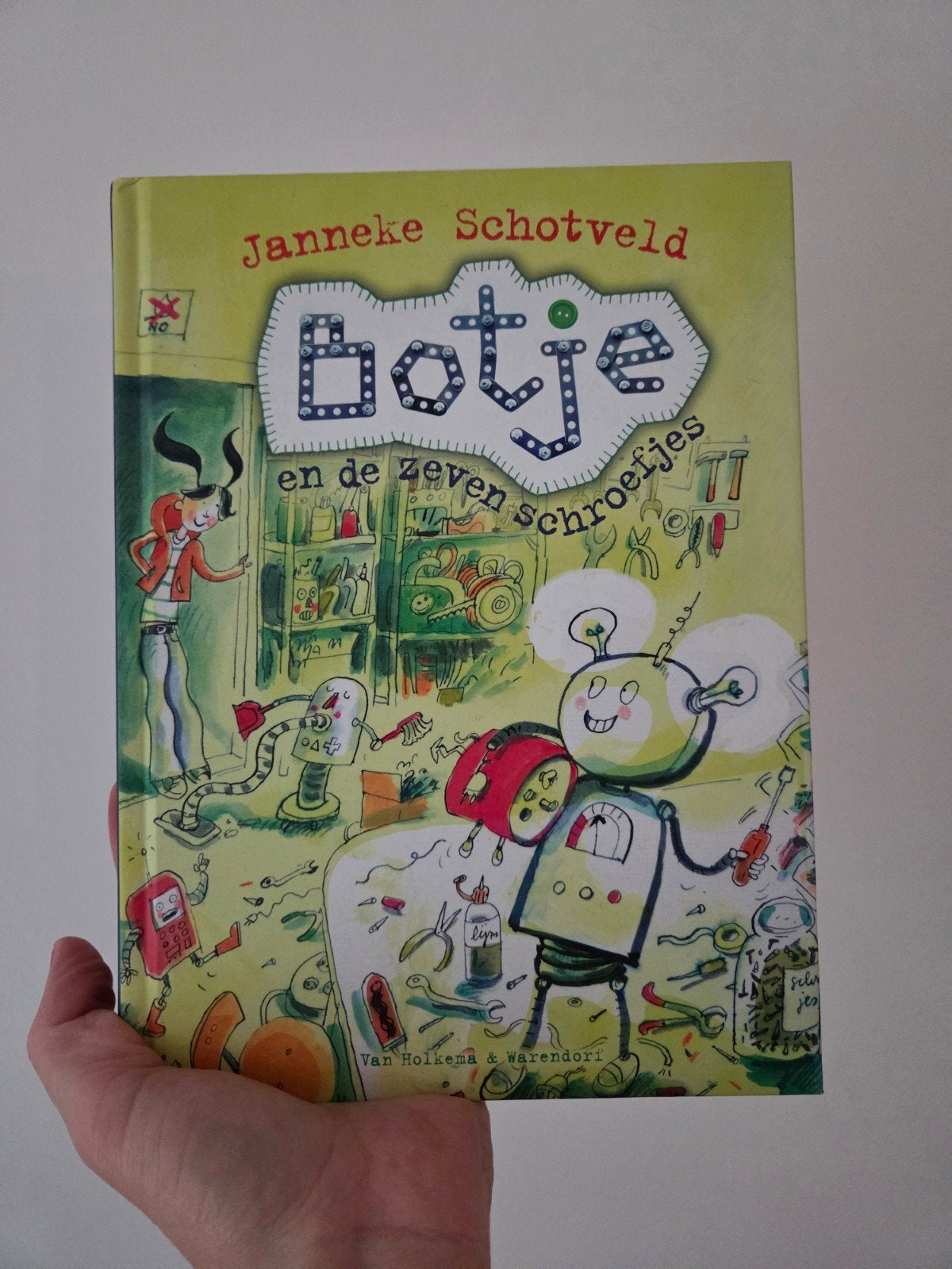 Janneke Schotveld - Botje en de zeven schroefjes, Fictie algemeen, Ophalen of Verzenden, Zo goed als nieuw, Janneke Schotveld