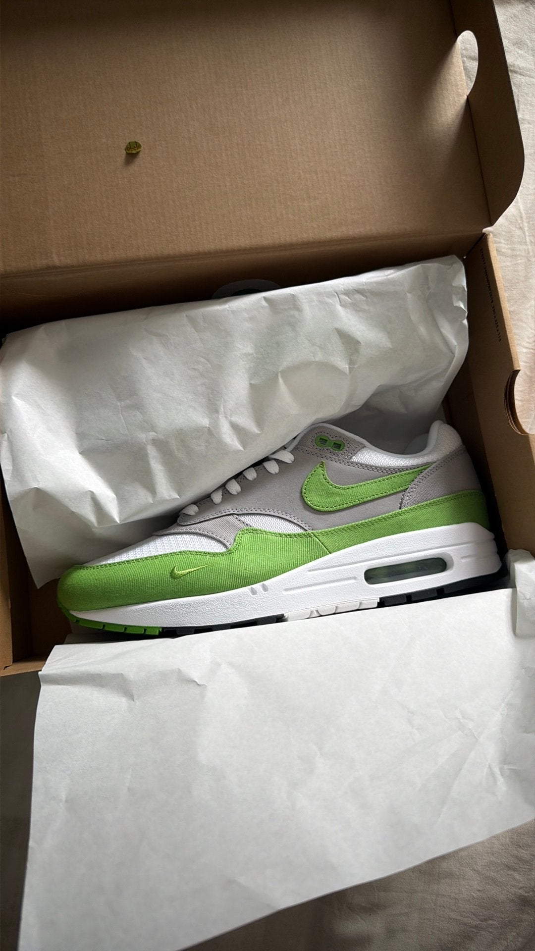 Patta X Nike Air Max 1 Chlorophyll 44, Ophalen of Verzenden, Zo goed als nieuw, Overige kleuren