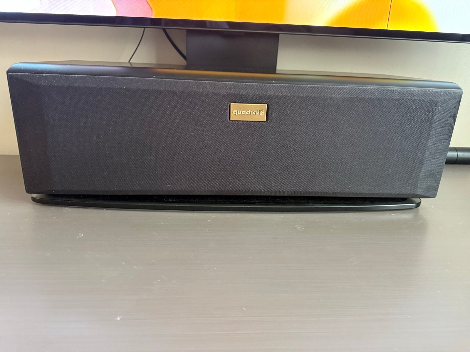Quadral Ascent Base Center Speaker - Krachtig Geluid, Gebruikt, Basreflex, Center speaker, Ophalen