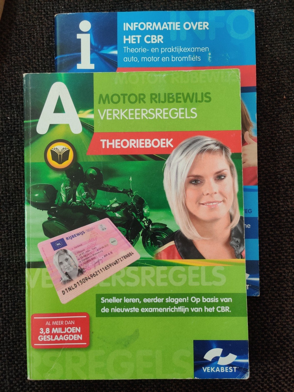 Theorieboek motorrijbewijs, Ophalen of Verzenden