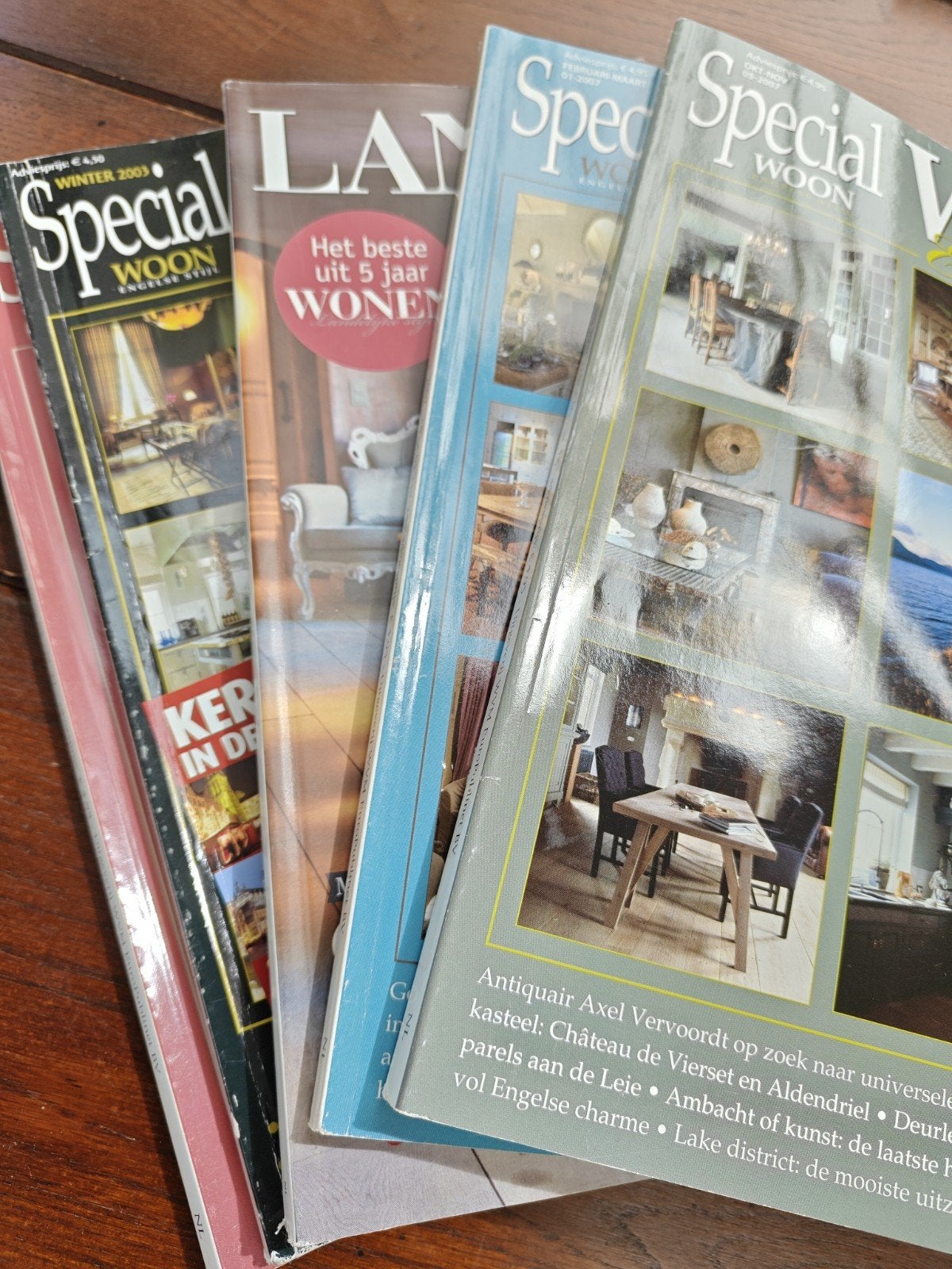 11 dikke woon- en keukenmagazines + 2x Eigen Huis, Boeken, Ophalen of Verzenden