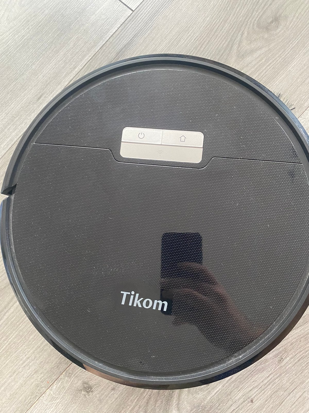 Stofzuiger Roboter Tikom G8000 zwart, Witgoed en Apparatuur, Overige merken, Ophalen of Verzenden, Zo goed als nieuw, Robotstofzuiger