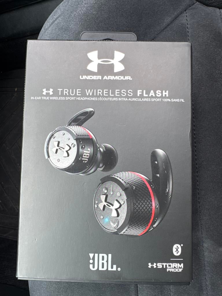 JBL Under Armour True Wireless Flash In-Ear Hoofdtelefoon, Audio, Tv en Foto, Koptelefoons, Nieuw, Draadloos, Ophalen of Verzenden