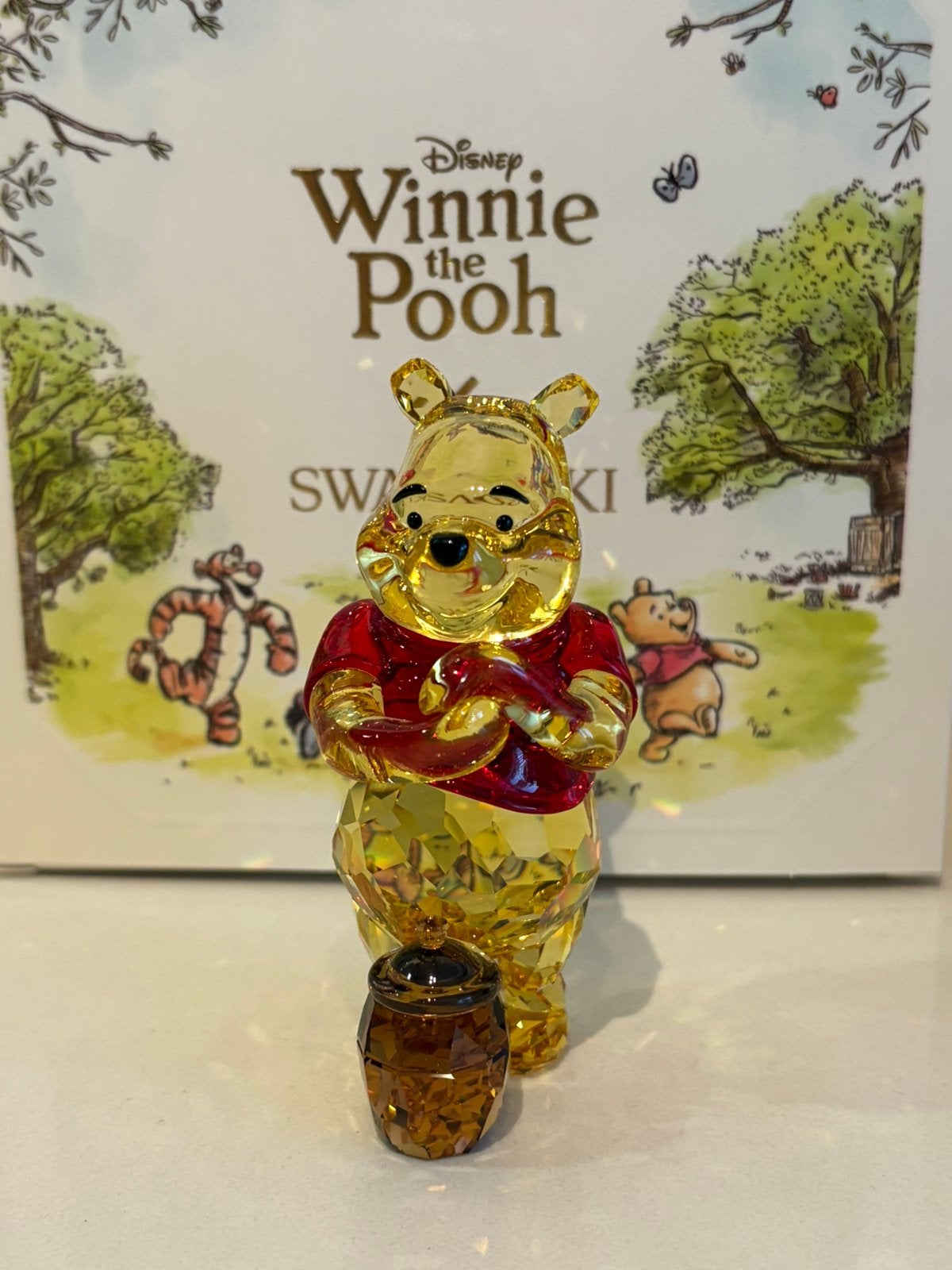 Swarovski disney Winnie the Pooh, Ophalen of Verzenden, Zo goed als nieuw, Figuurtje