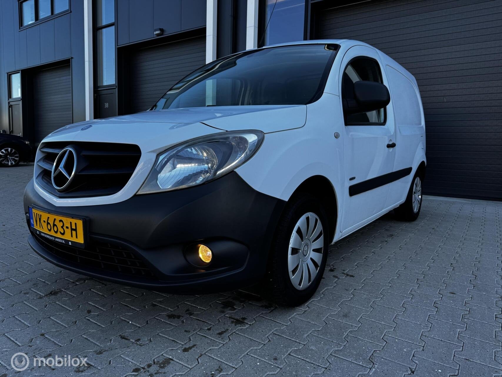 Mercedes Citan bestel 108 CDI BlueEFFICIENCY 2014(NAP/AIRCO), Auto's, Euro 5, 4 cilinders, Bedrijf, 2 stoelen