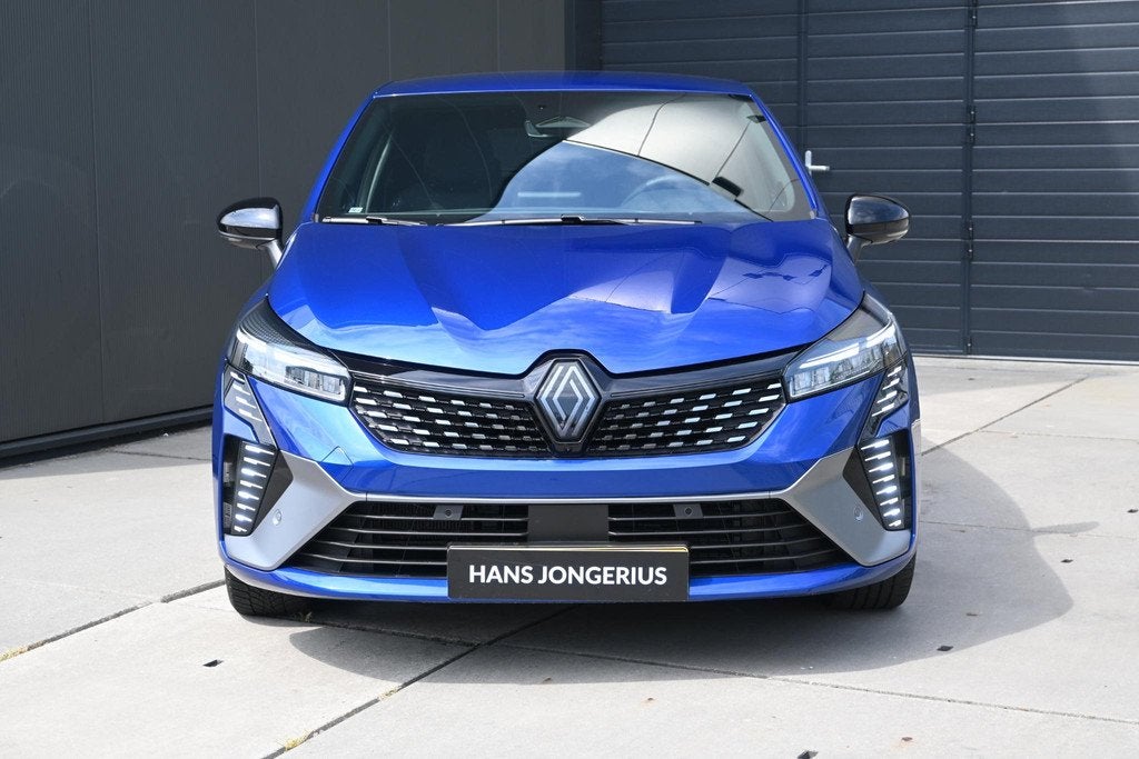 Renault Clio E-Tech Full Hybrid 145 esprit Alpine | 360 CAME, Gebruikt, Euro 6, Blauw, Leder en Stof