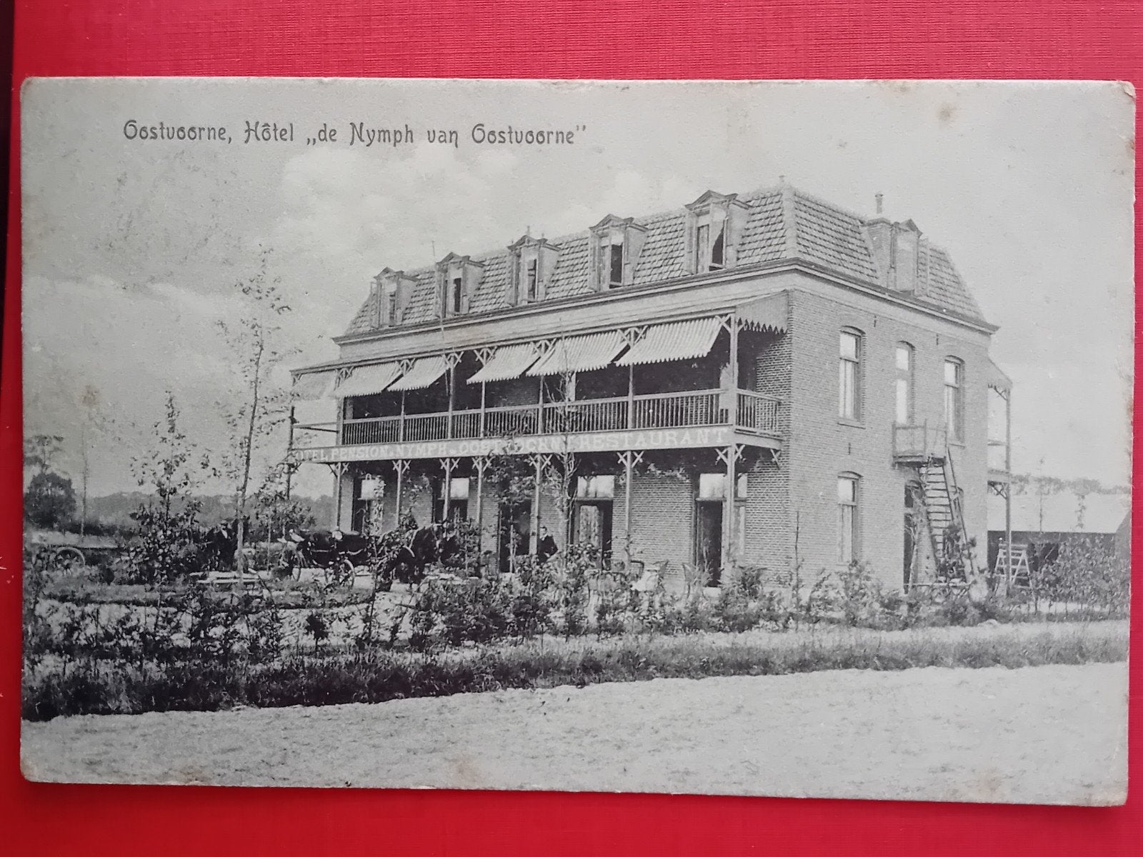 Ansichtkaart Oostvoorne, Ophalen of Verzenden, Voor 1920