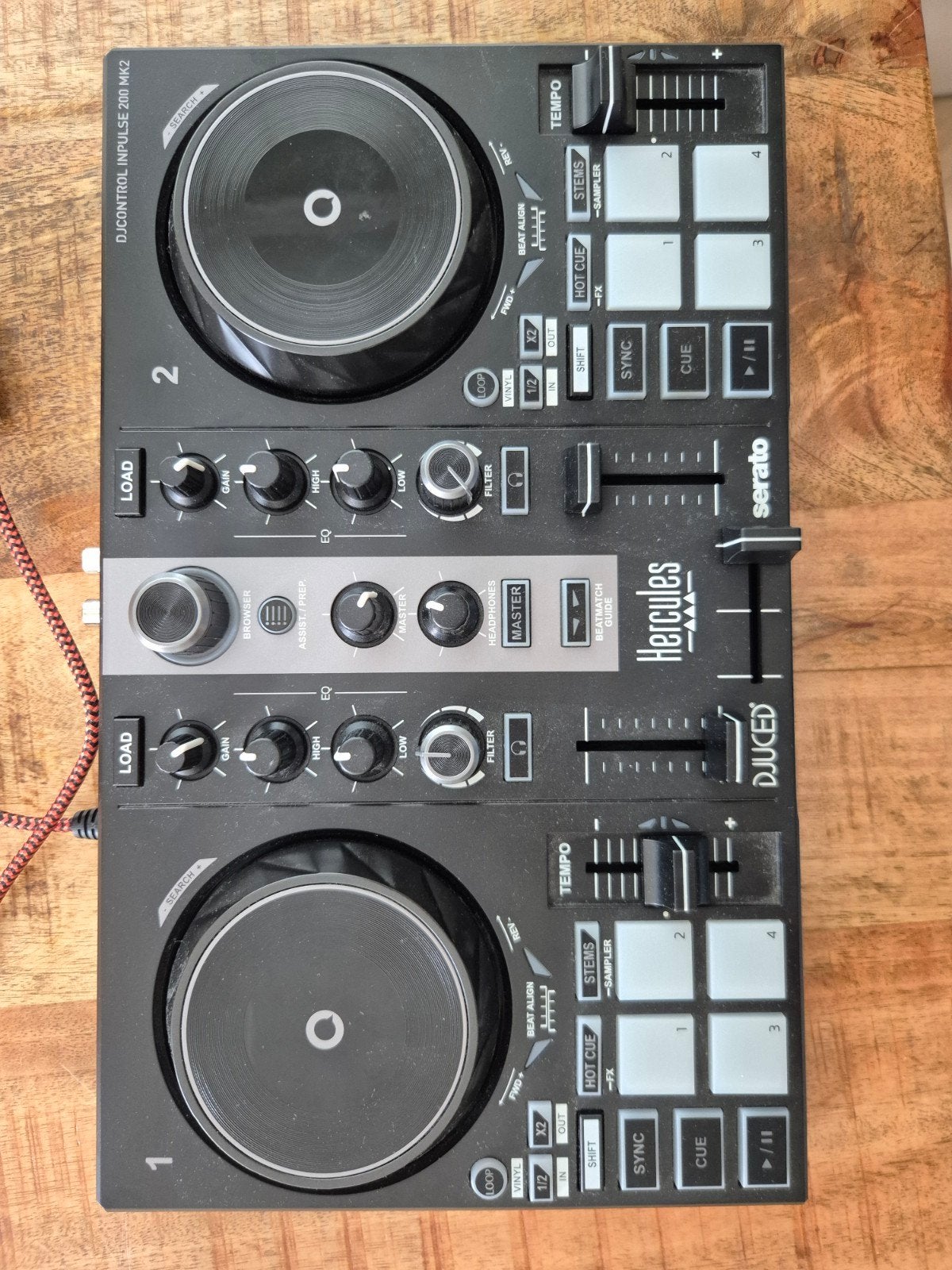 Hercules DJControl Inpulse 200 MK2 DJ Controller, Ophalen