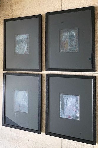 4x licht erotische werken  - Johan van den Berg 1939-2019, Ophalen of Verzenden