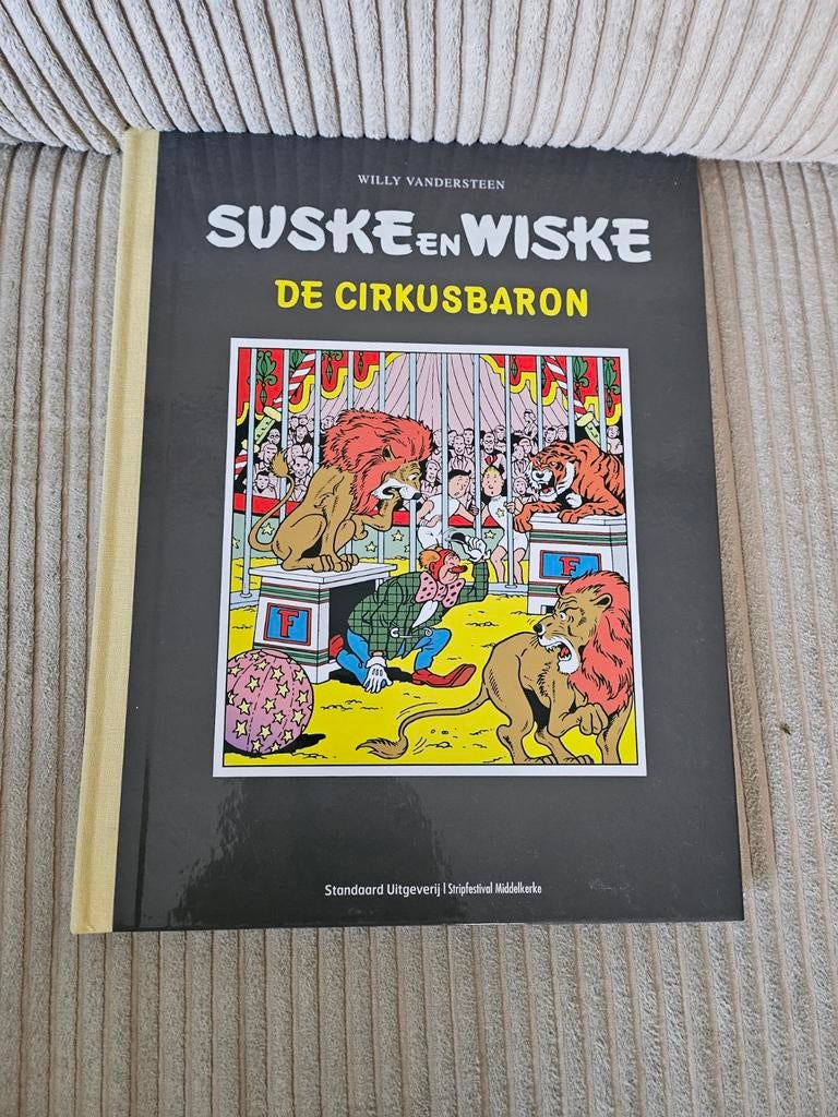 Suske en Wiske: De Cirkusbaron - Luxe editie, Boeken, Stripboeken, Eén stripboek, Ophalen of Verzenden, Zo goed als nieuw, Willy Vandersteen