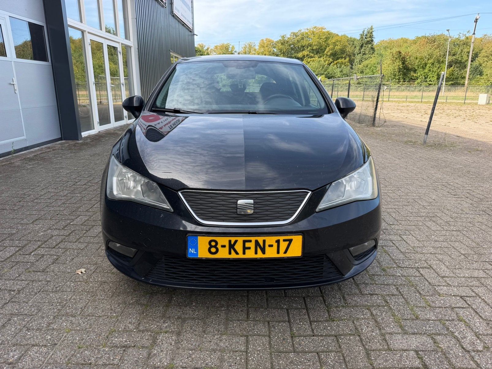 Seat Ibiza 1.2 TDI 55KW Ecomotive 2013 Zwart facelift, Auto's, Voorwielaandrijving, Euro 5, Stof, 74 pk