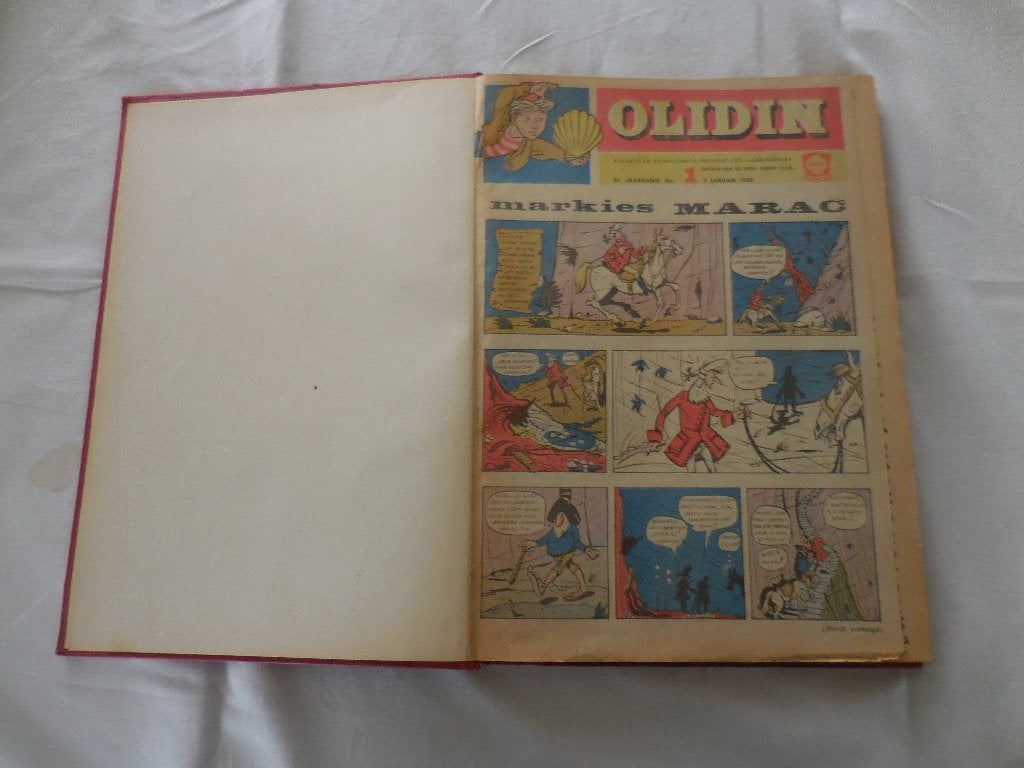Olidin Jaargang 4 1960, Eén stripboek, Ophalen, Gelezen