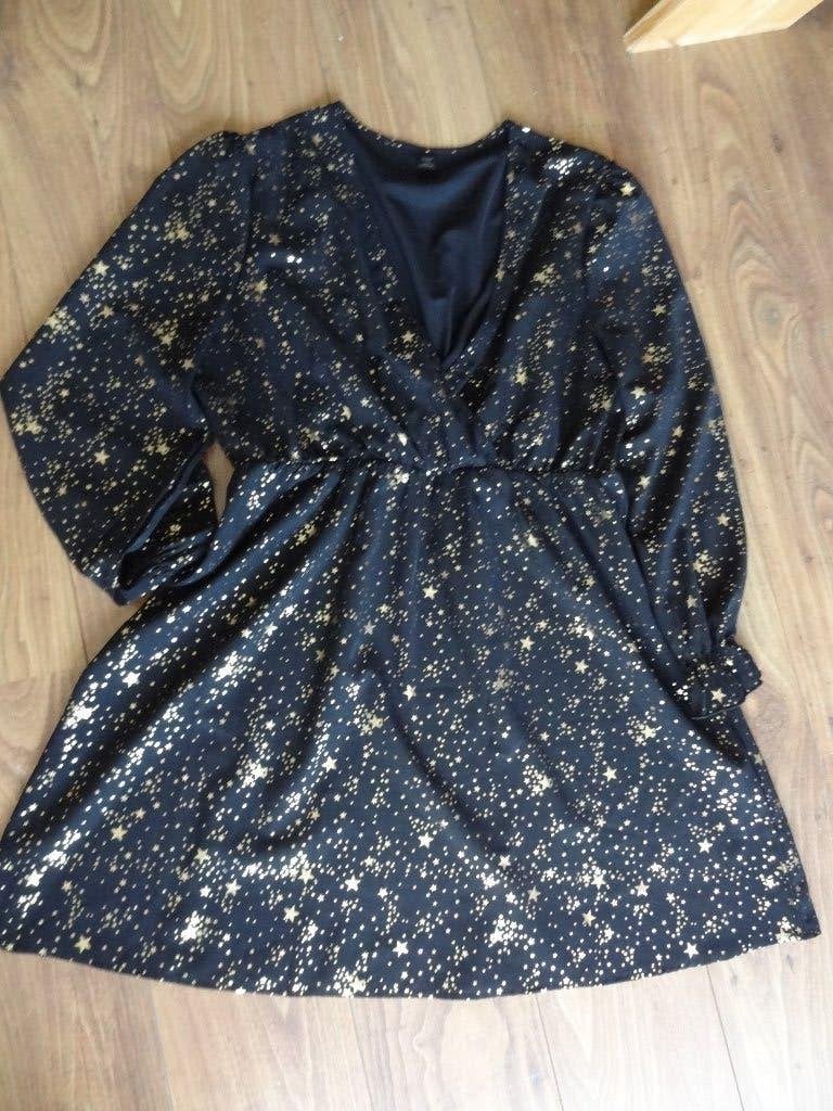 Shein curve jurk, Kleding | Dames, Zwart, Maat 46/48 (XL) of groter, Ophalen of Verzenden, Shein Curve