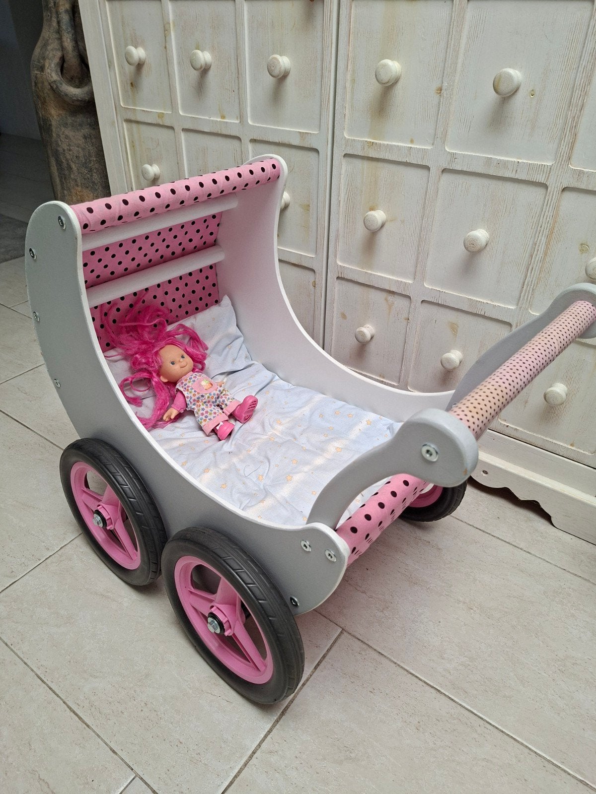 Grote Poppenwagen, Kinderen en Baby's, Ophalen, Gebruikt