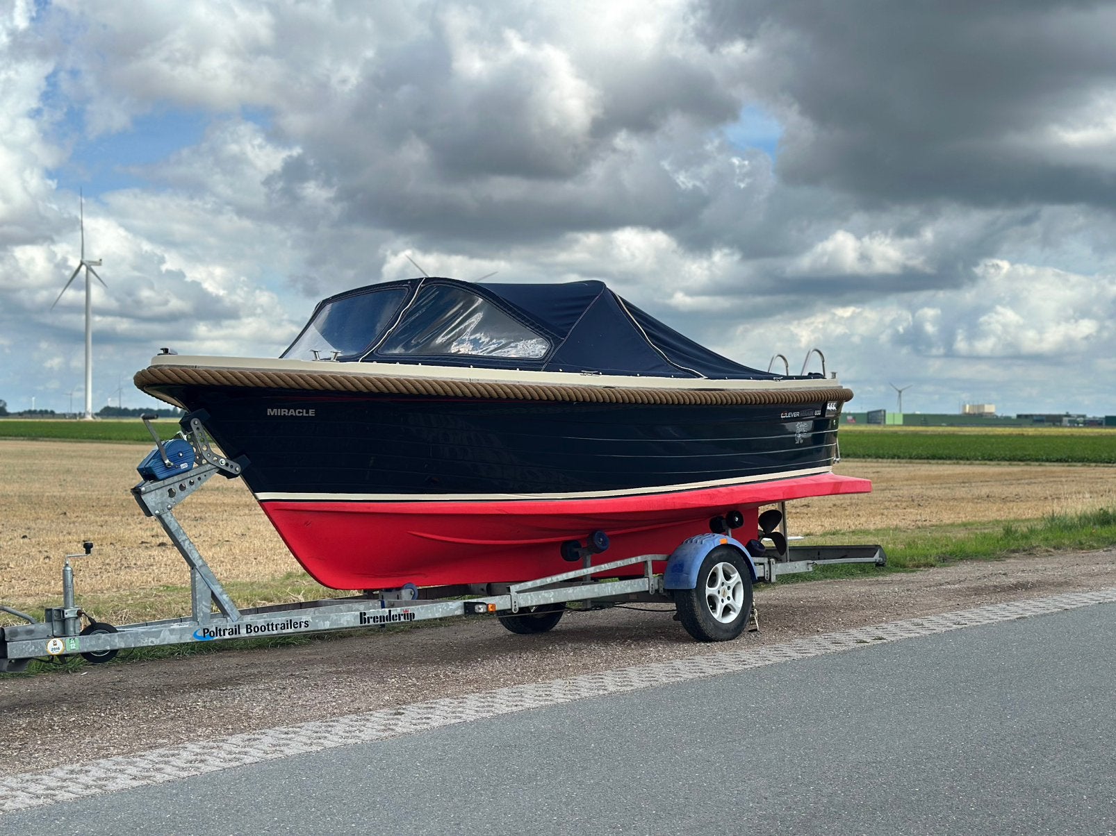 Clever Mirage 600 inclusief trailer vaarklaar., Gebruikt, Binnenboordmotor, Diesel, Ophalen of Verzenden