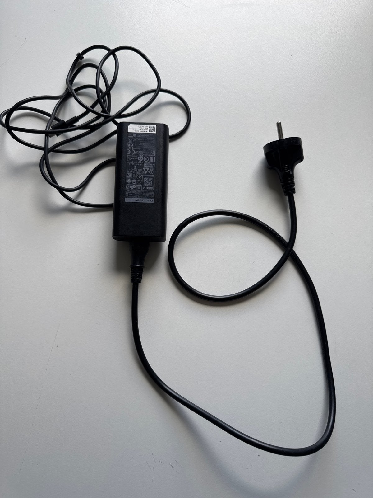 Dell 65W AC Adapter Oplader (origineel), Computers en Software, Ophalen of Verzenden, Gebruikt