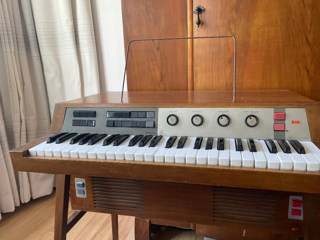 Philips Philicorda AG 7500 met AG7600 versterker, Ophalen, Gebruikt, 1 klavier, Orgel