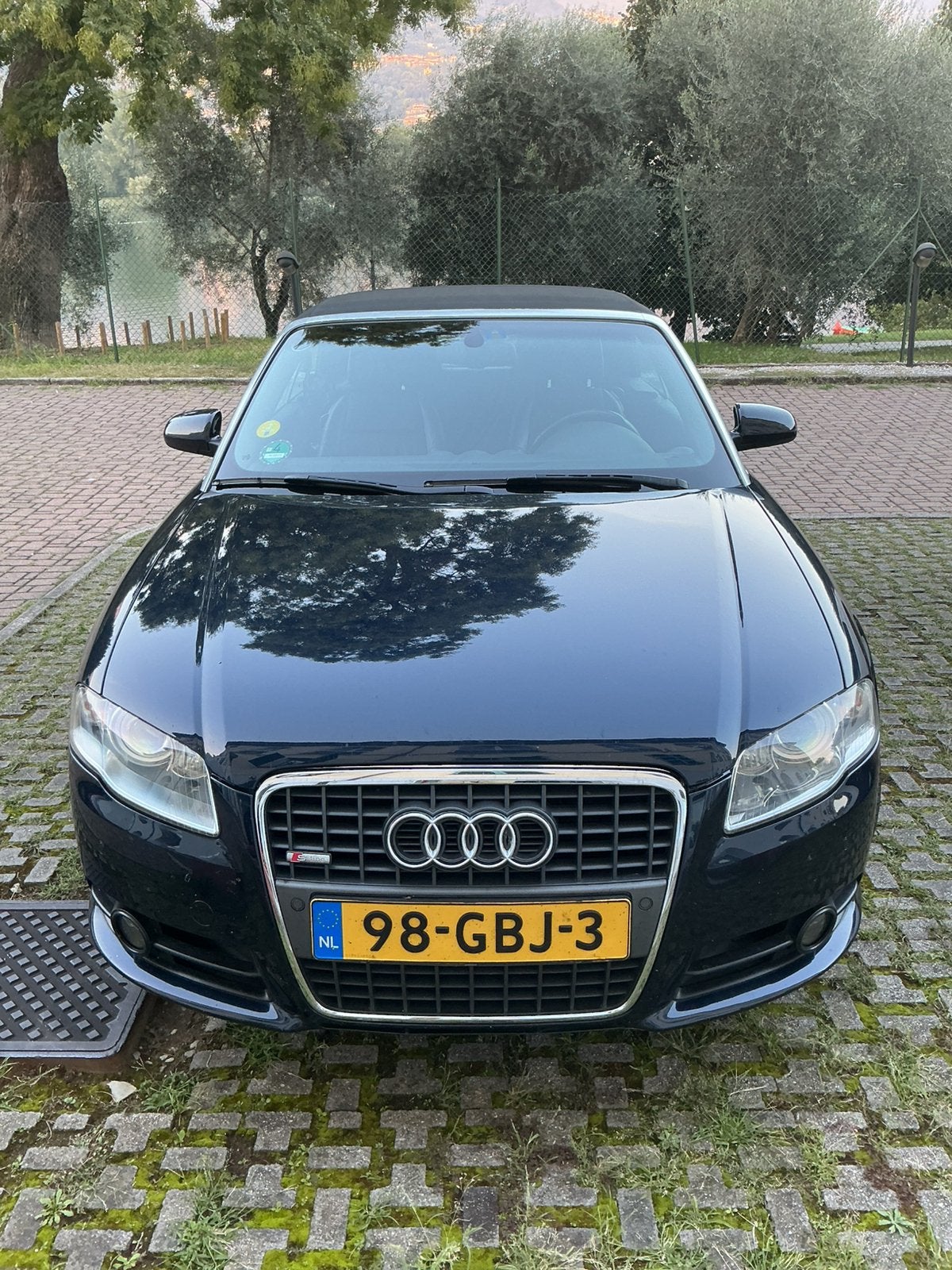 Audi A4 2.0 Tfsi 147KW Cabrio 2008 Blauw 200PK. Nieuwstaat, Auto's, 4 cilinders, A4, Origineel Nederlands, Handgeschakeld
