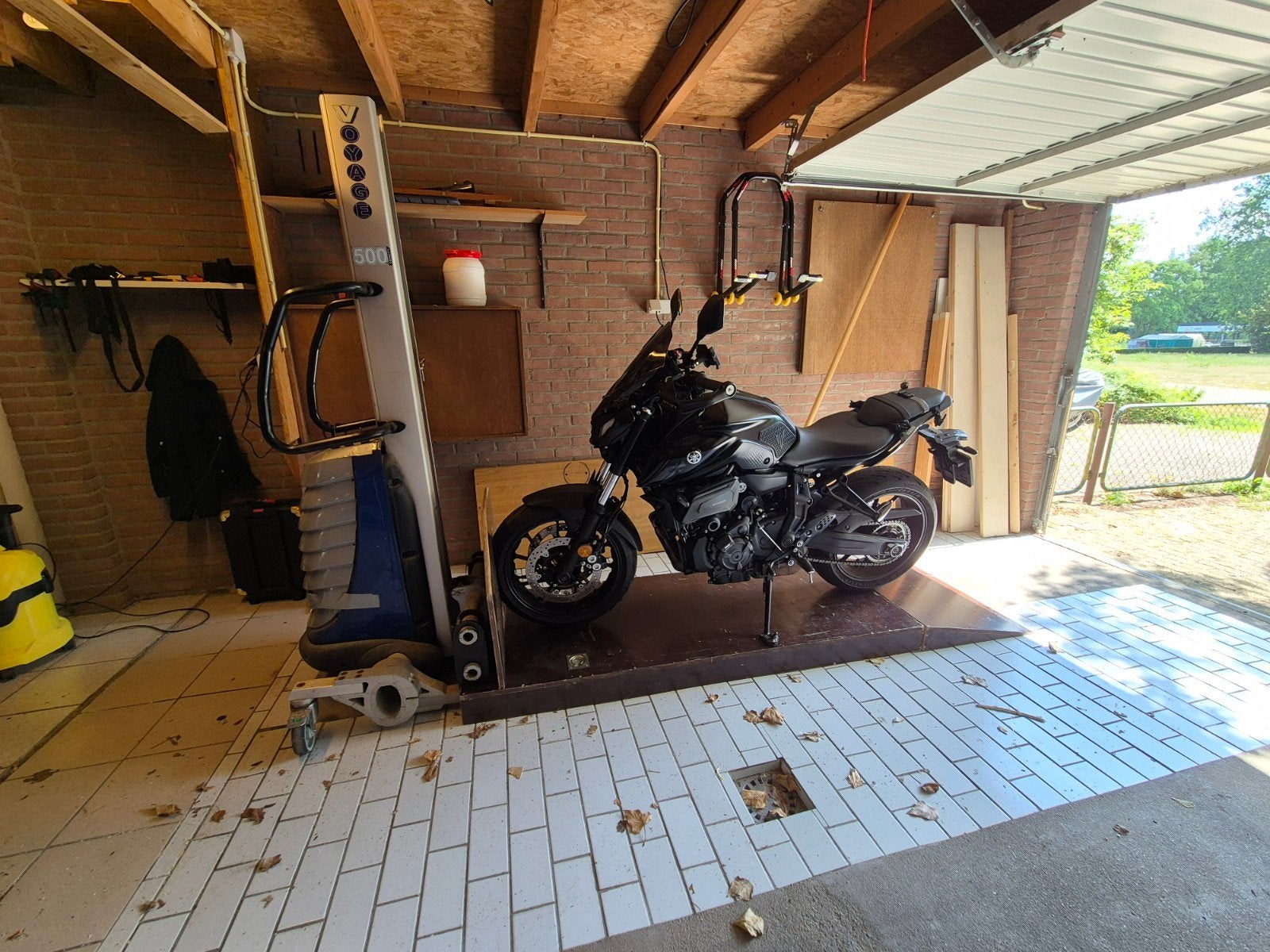 Elektrische Palletwagen / Scooter Brug - Max 500kg, Ophalen