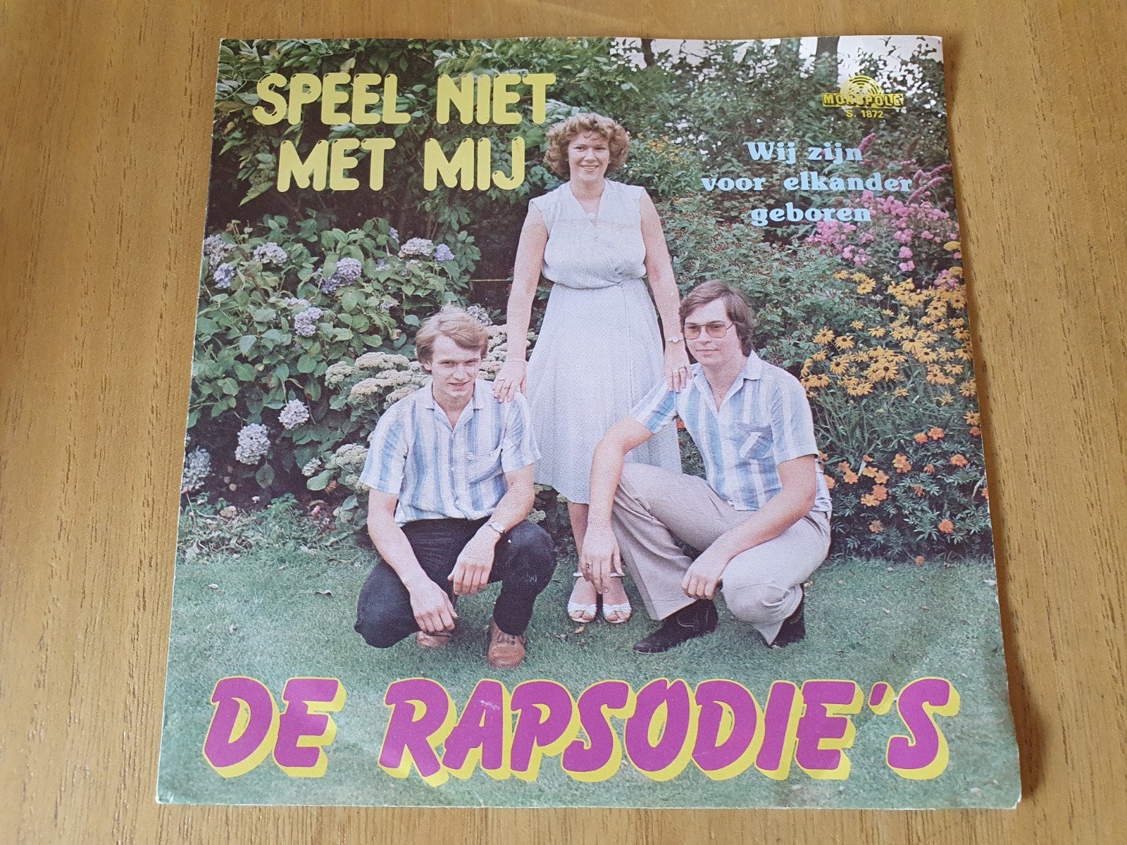 The Rapsodie's - Speel niet met mij ( Piraten ), Ophalen of Verzenden, Zo goed als nieuw, Overige formaten, Levenslied of Smartlap