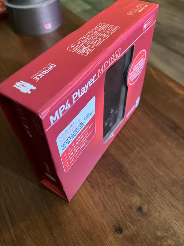 DIFRNCE MP4 Speler MP1850 - 4GB - Nieuw in doos, Ophalen of Verzenden, Nieuw, Overige merken, 2 tot 10 GB