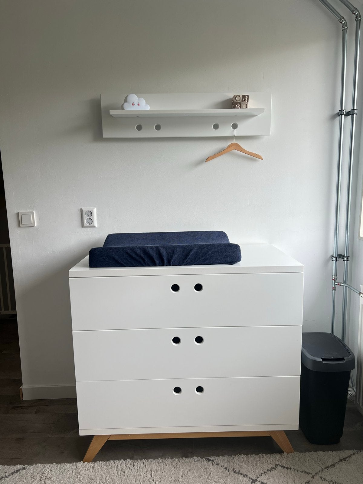 Bopita kast (commode) met bijpassende plank, Ophalen, Gebruikt, 50 tot 70 cm, 75 tot 100 cm
