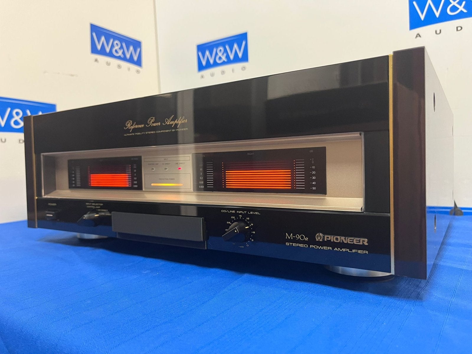 Pioneer M-90a Reference Stereo Eindversterker - Topstaat, Gebruikt, ., Ophalen of Verzenden, Pioneer