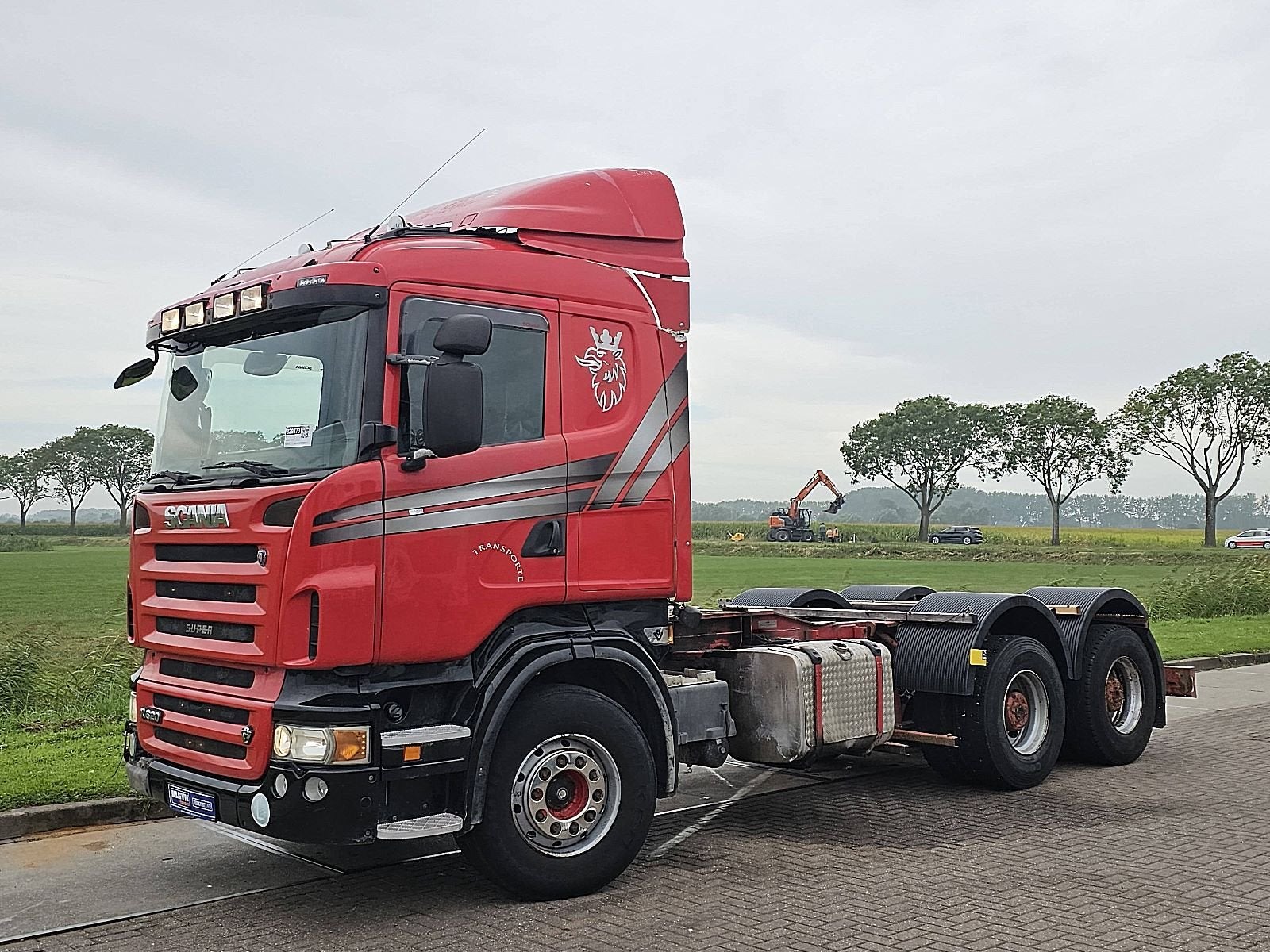 SCANIA R620 6x4, Scania, Lederen bekleding, Leder, Bedrijf