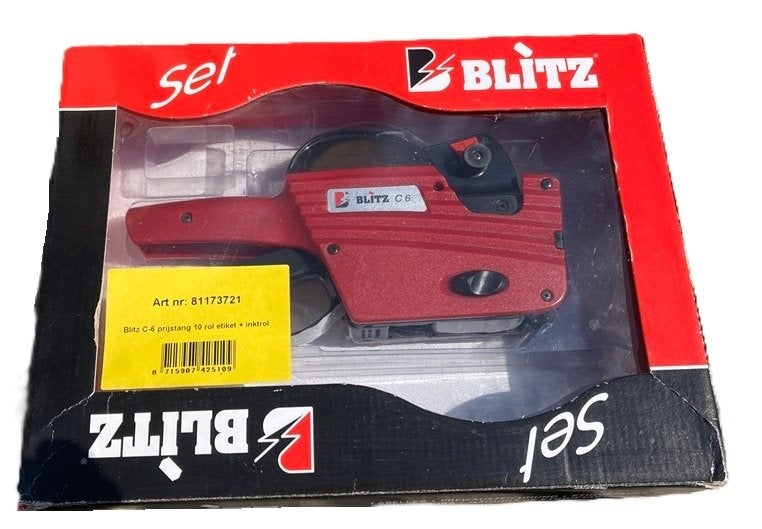 Professionele en betrouwbare prijstang etiketteertang., -, Ophalen of Verzenden, Zo goed als nieuw, Blitz