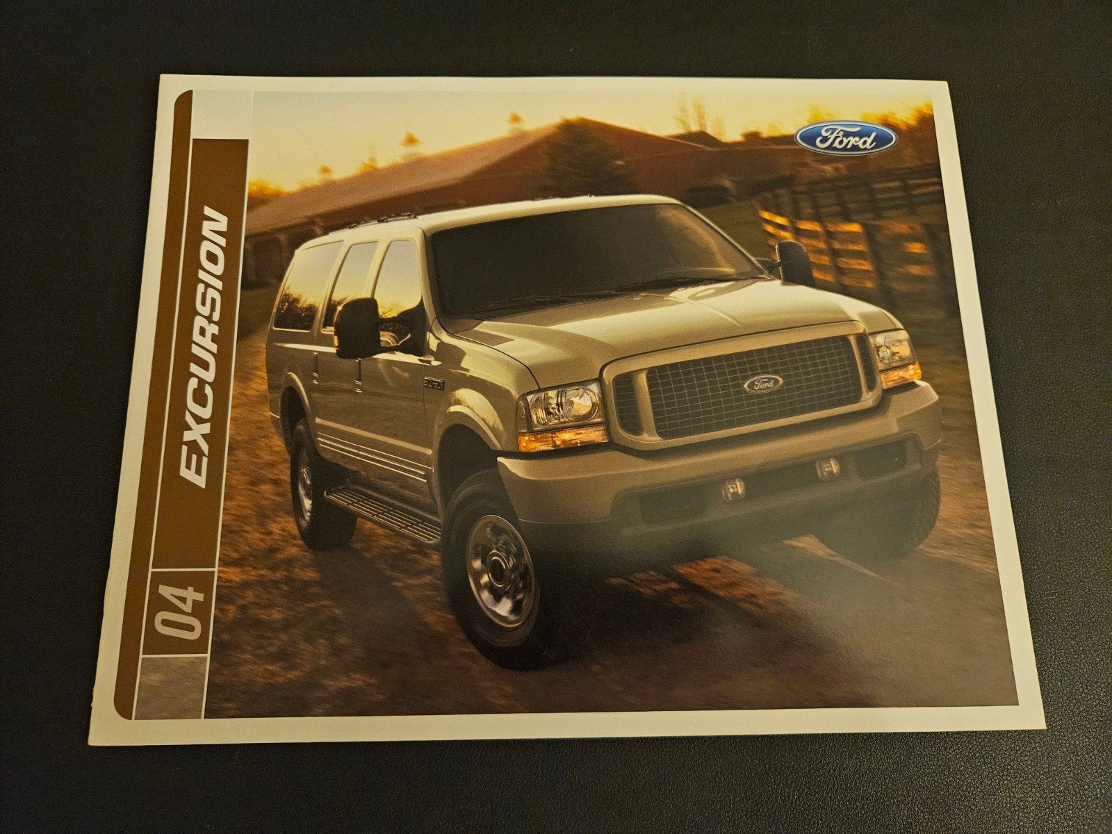 Brochure Ford Excursion 2004 USA, Ophalen of Verzenden, Zo goed als nieuw, Ford