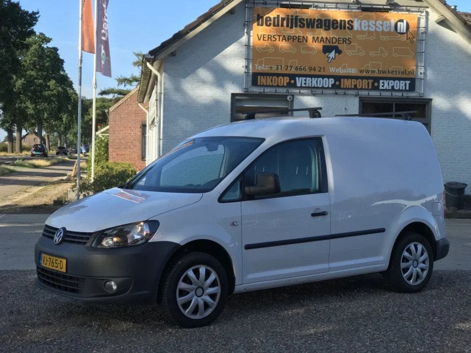 Volkswagen Caddy 1.6 TDI Airco Trekhaak (bj 2014), Voorwielaandrijving, Euro 5, Stof, Gebruikt