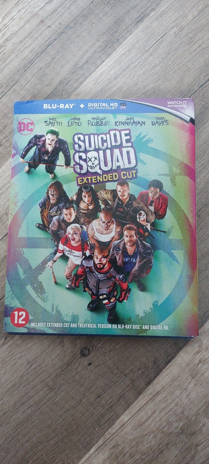 Suicide Squad Extended Cut Blu-ray (2 discs), Cd's en Dvd's, Film, Ophalen of Verzenden, Zo goed als nieuw, Blu-ray