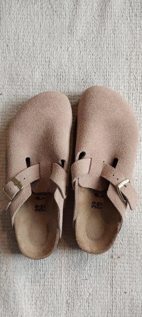 Birkenstock lichtroze 39, Instappers, Ophalen of Verzenden, Zo goed als nieuw, Roze
