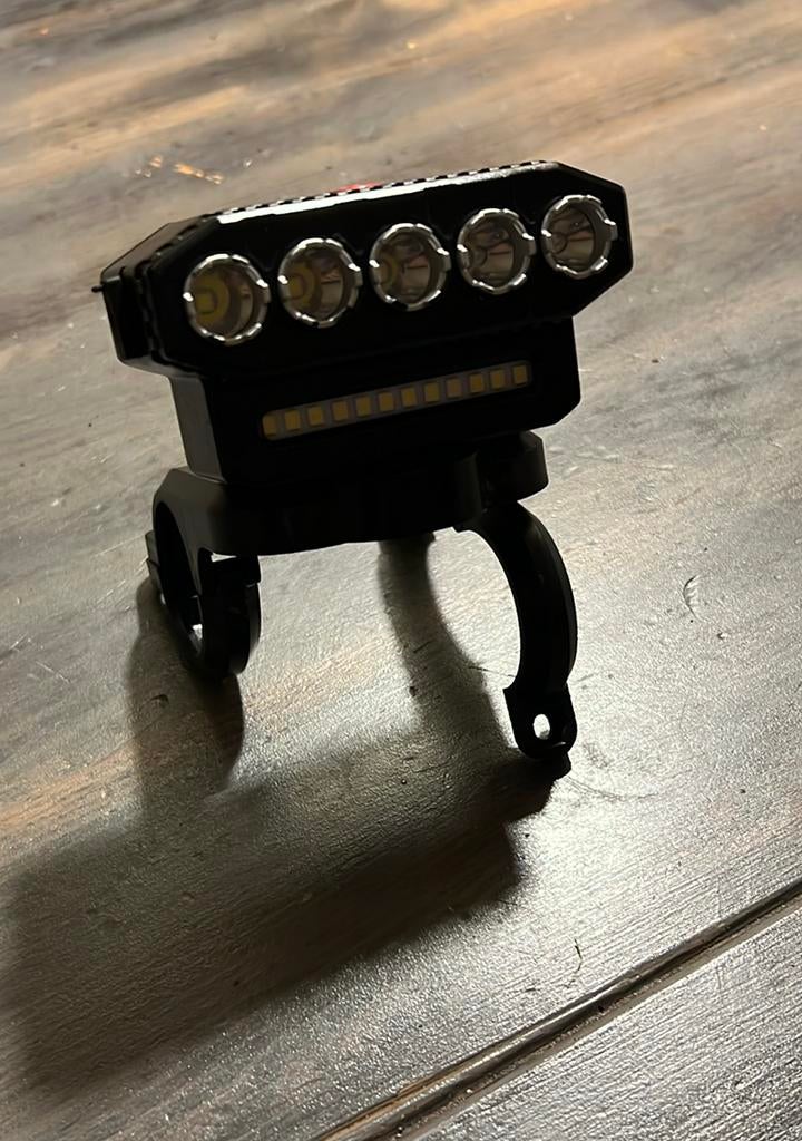 Opldaadbare Fietslamp, Ophalen of Verzenden, Zo goed als nieuw, Overige onderwerpen, Button