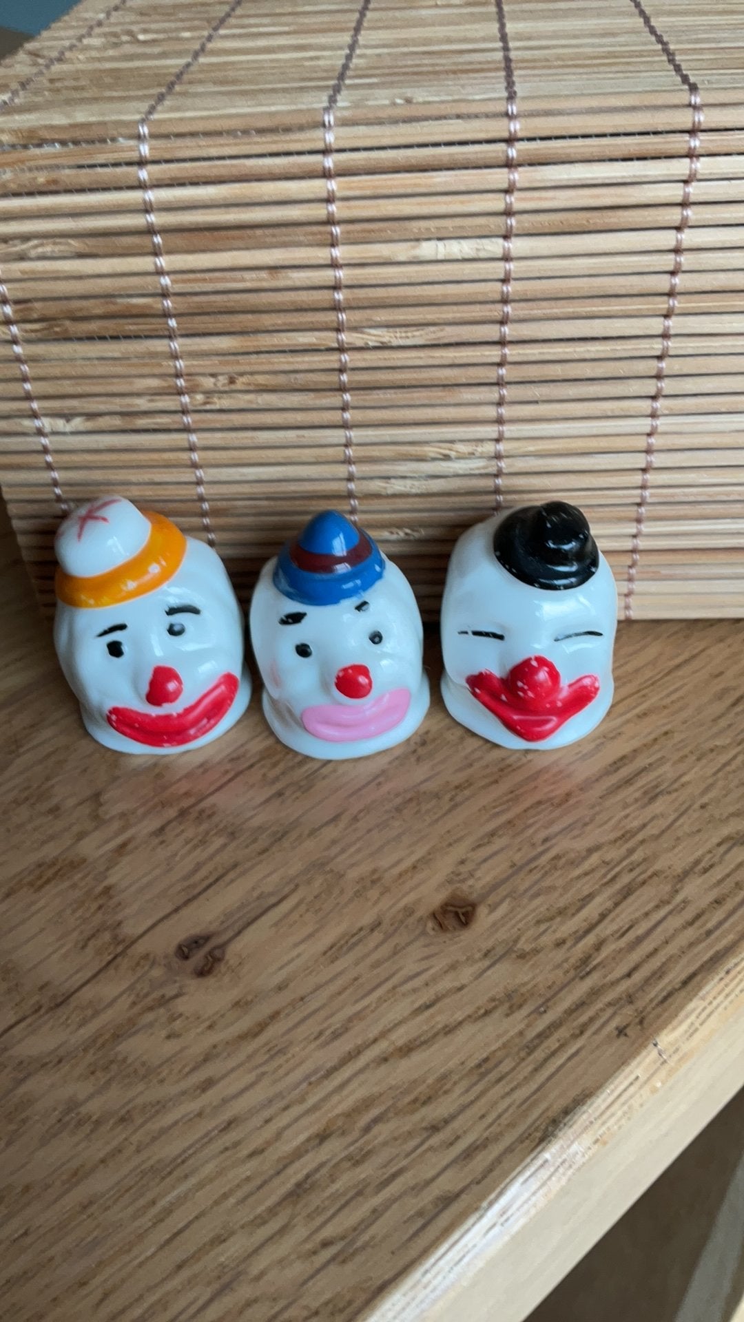 Clowntjes vingerhoed vingerhoedje vingerhoedjes vingerhoed, Verzenden, Nieuw, Porselein, Nederland