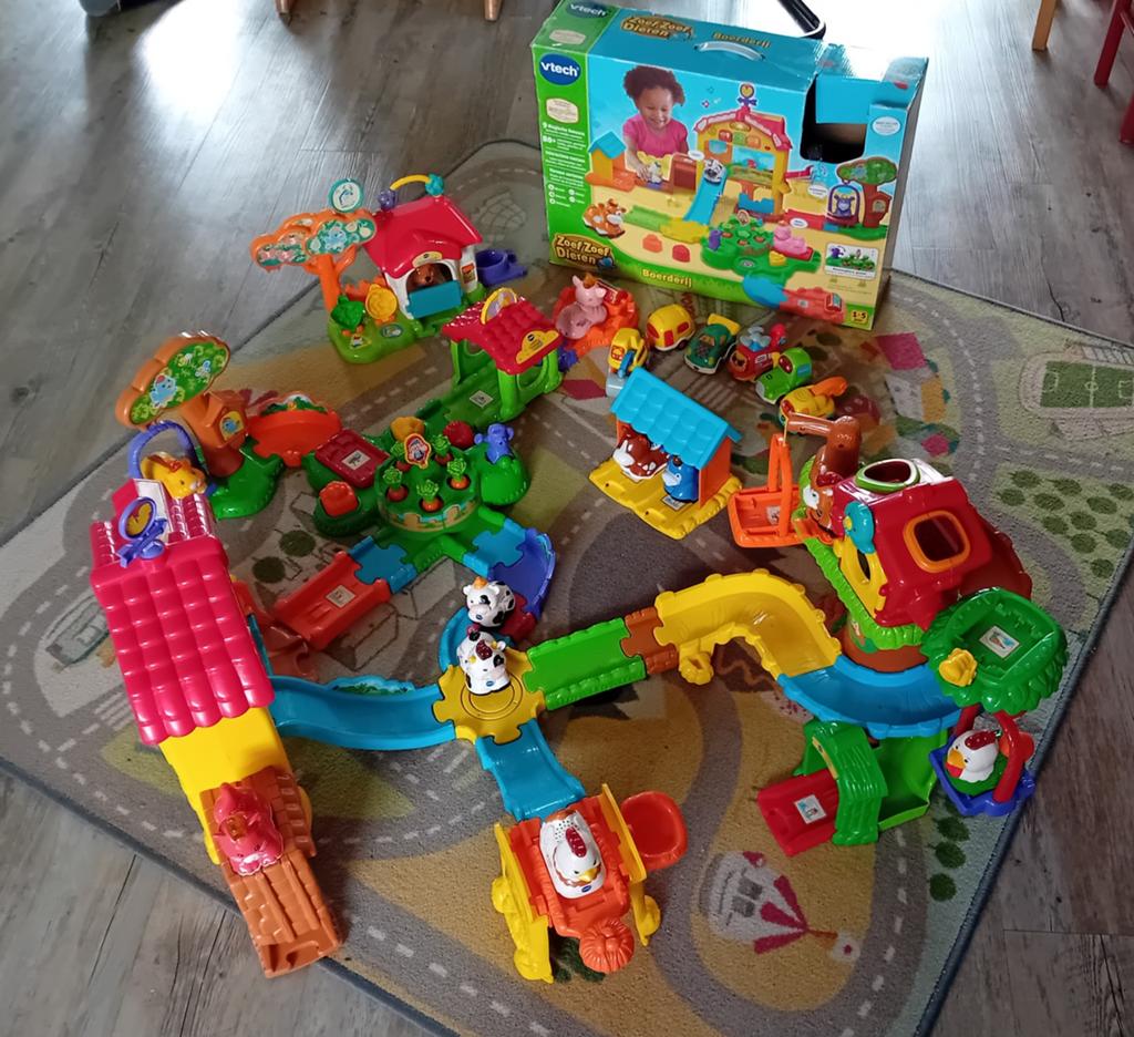 Zoef Zoef Dieren - groot pakket, Kinderen en Baby's, Speelgoed | Vtech, Gebruikt, Ophalen of Verzenden