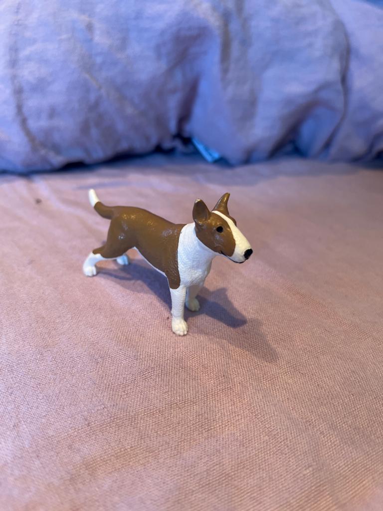 Leuk speelgoed hondje - Bull Terriër figuur, Ophalen of Verzenden, Gebruikt, Jongen of Meisje