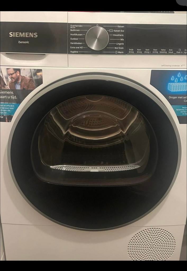 Wasdroger Siemens iq500, Ophalen, Gebruikt, Condens, Minder dan 85 cm