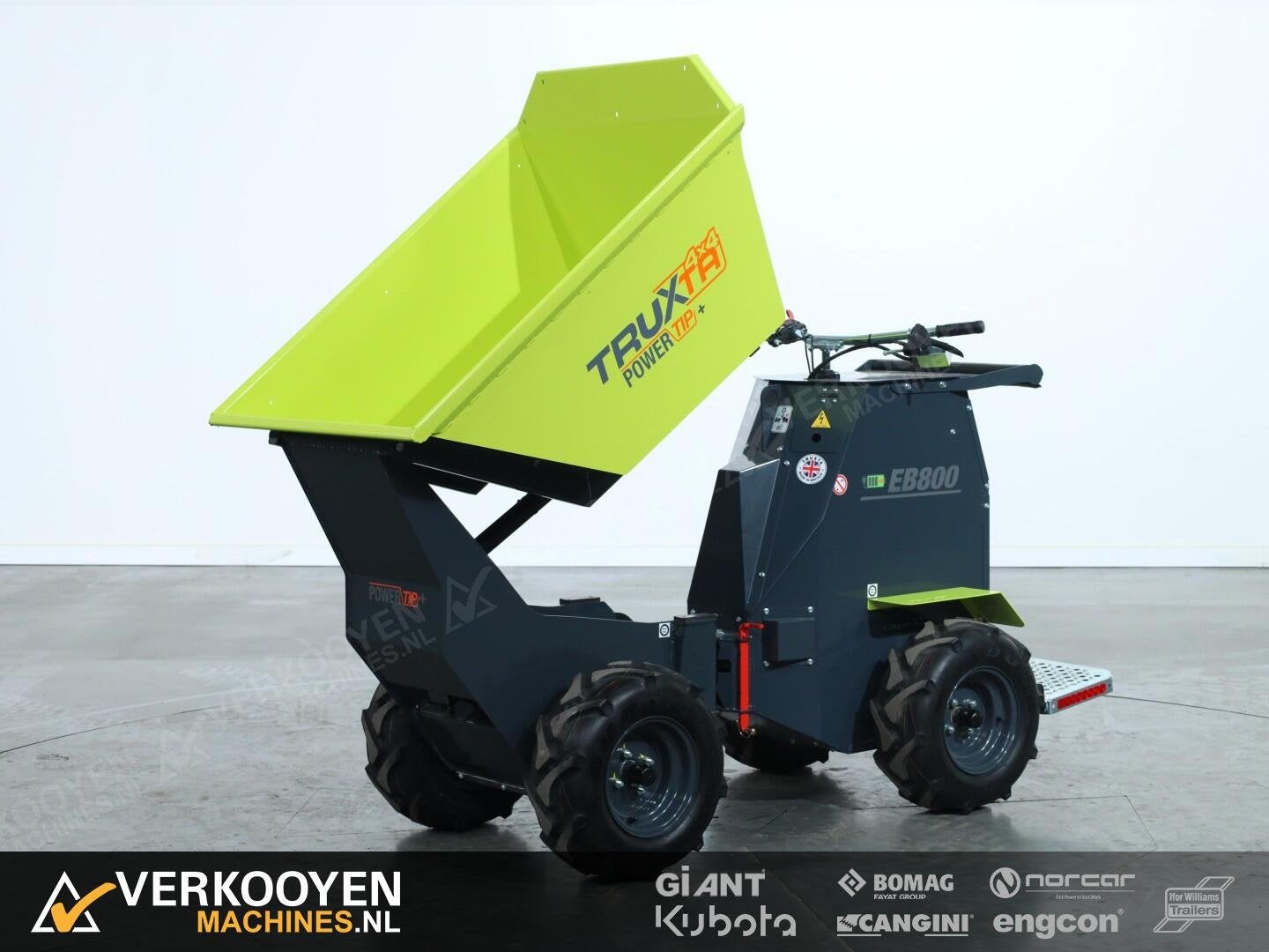 2024 Truxta BENDie EB800 PTP VV1436 Elektrische dumper