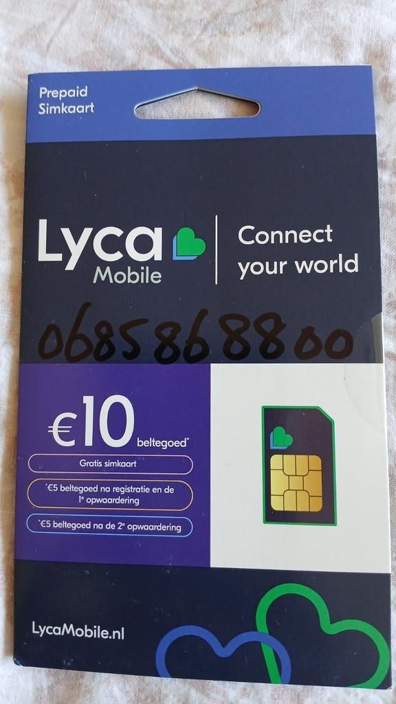 MOOI NUMMER 0685-86-88-00, Ophalen of Verzenden, Nieuw, KPN, Simkaart
