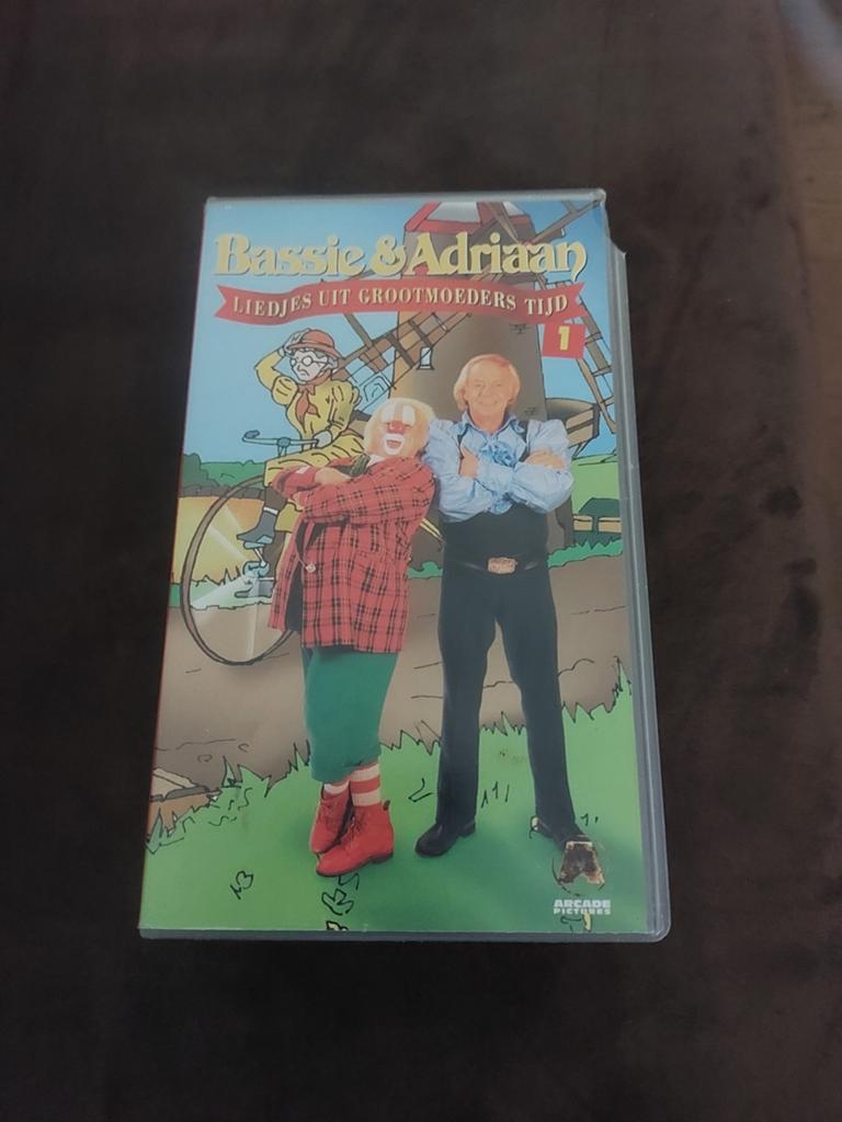 Bassie en adriaan videobanden, Alle leeftijden, Kinderprogramma's en -films, Overige typen, Ophalen of Verzenden