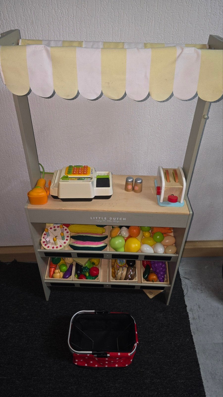 Little Dutch Kinder Winkeltje met accessoires, Ophalen, Zo goed als nieuw, Jongen of Meisje