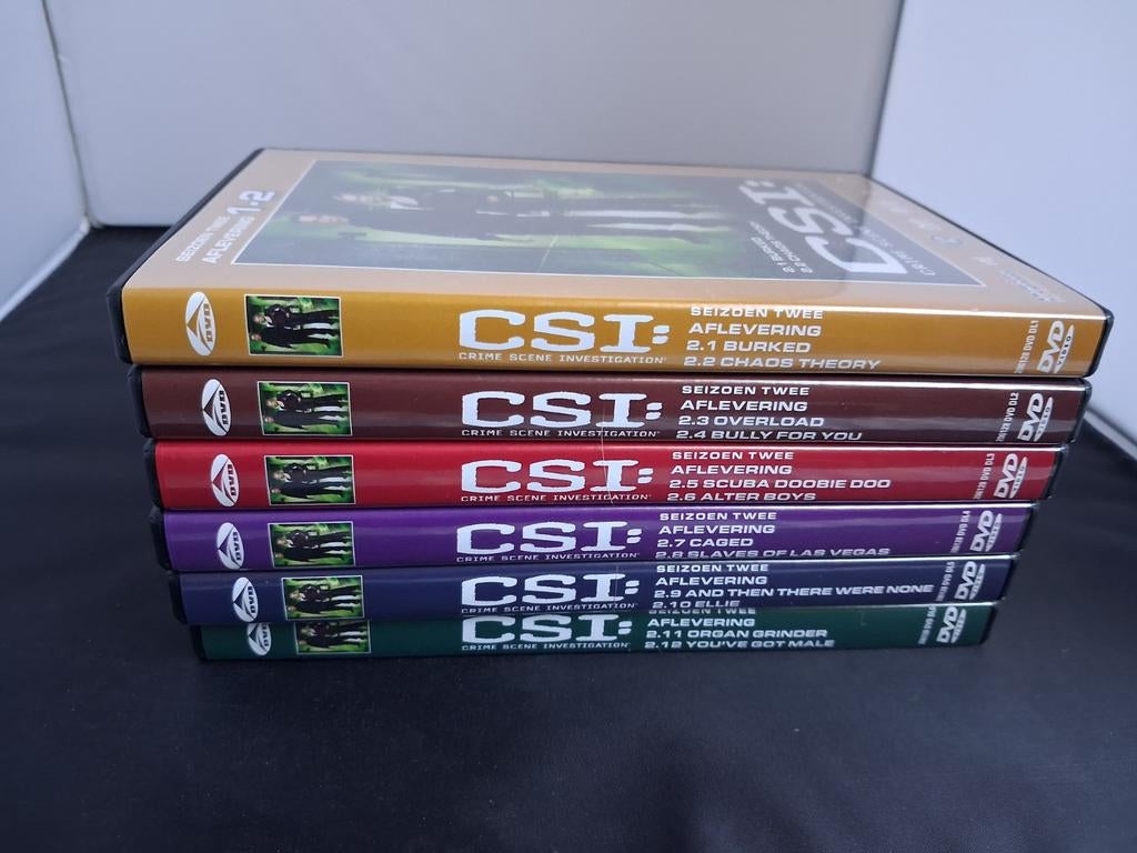 CSI: Seizoen 2, Cd's en Dvd's, Dvd's | Tv en Series, Boxset, Ophalen of Verzenden, Zo goed als nieuw, Actie en Avontuur