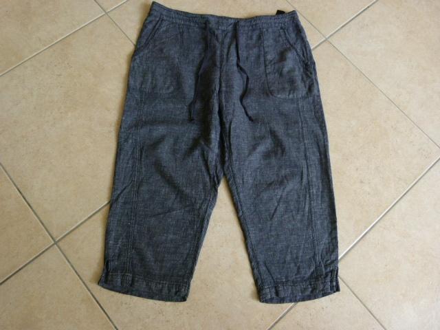 Drie kwart luchtige broek miss Etam maat 42 L jeanslook, Blauw, Maat 42/44 (L), Ophalen of Verzenden, Zo goed als nieuw