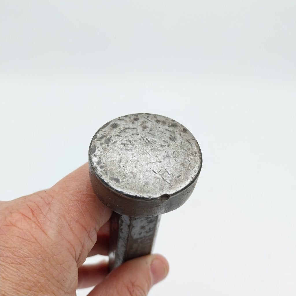 Staakaambeeld, koperslager, ronde vlakke kop (ML), Ophalen of Verzenden