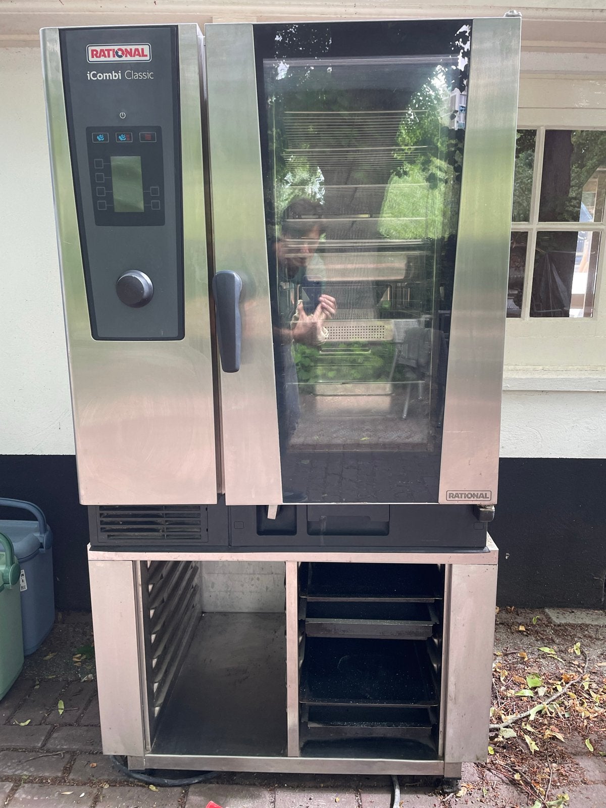 Rational iCombi Classic Horeca-oven op gas( Combi-steamer), Witgoed en Apparatuur, Ovens, Rational, Gebruikt, Horeca-oven, Hete lucht