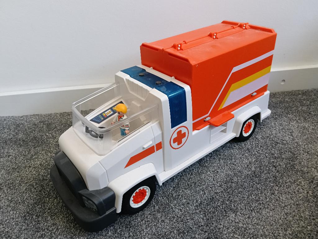 Een prachtige ambulance van de playmobil te koop., Ophalen, Zo goed als nieuw