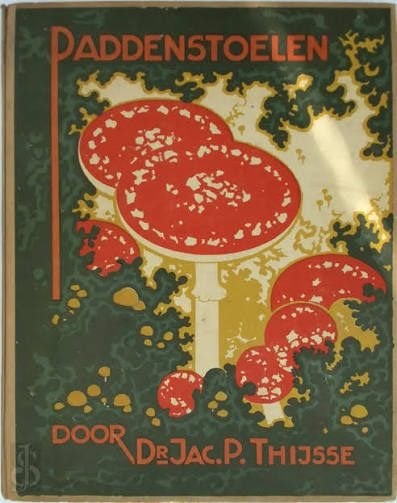 Jac. P. Thijsse: Paddenstoelen. Hardcover, grootformaat, Boeken, Verzenden, Gelezen, Natuur algemeen, Dr. Jac. P. Thijsse