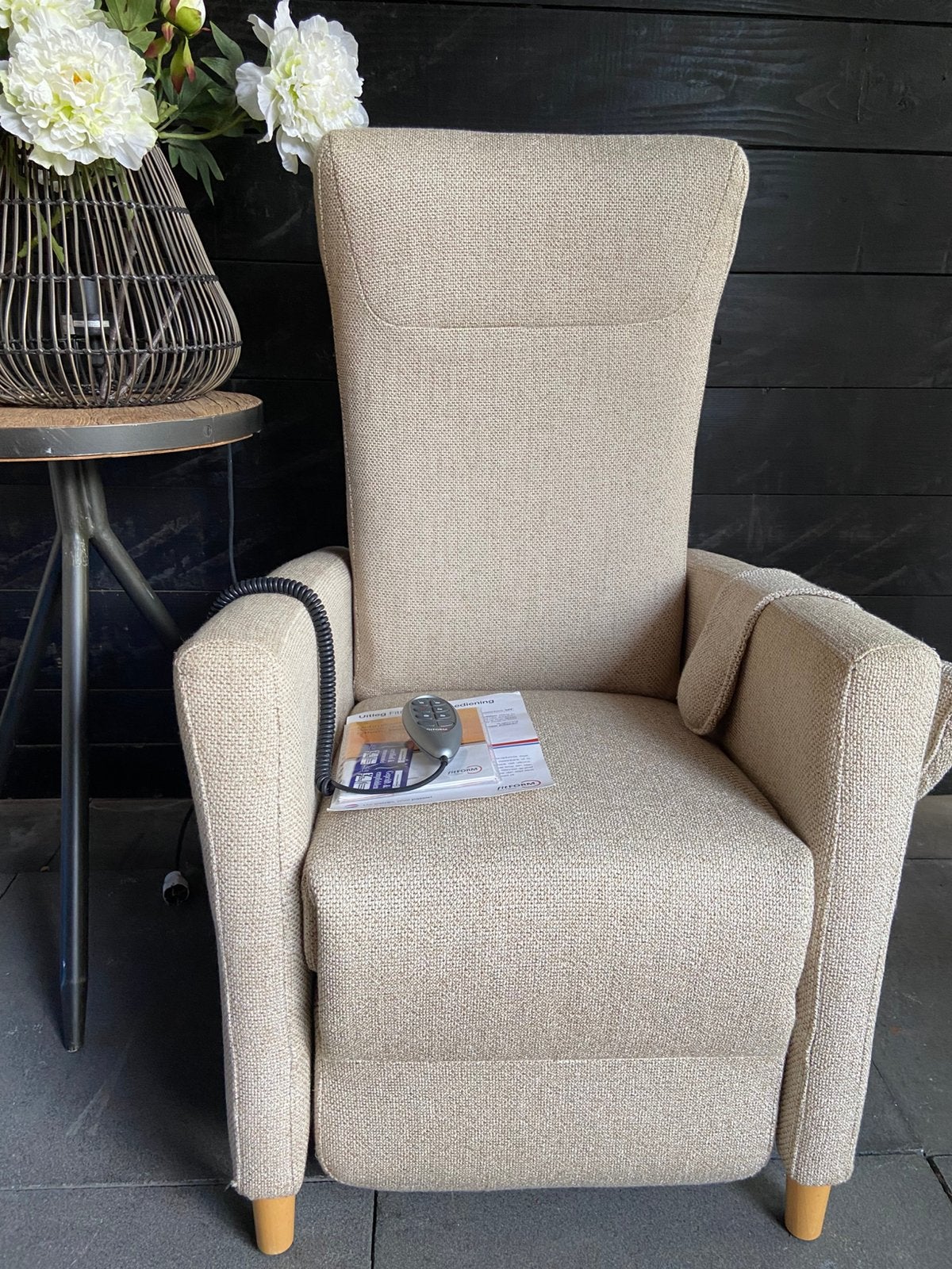 Stap op /wellness fauteuil, fitform, Ophalen, Zo goed als nieuw, 75 tot 100 cm, 50 tot 75 cm